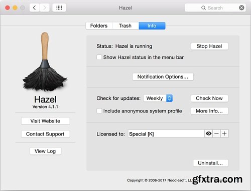 Noodlesoft Hazel 4.2 (Mac OS X)