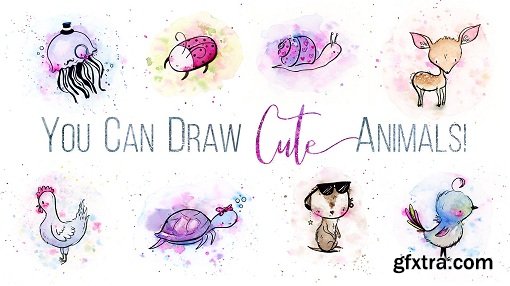 You Can Draw Cute Animals! In 3 Simple Steps