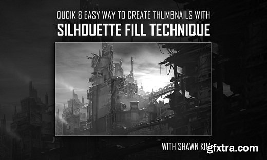 Gumroad - Silhouette Fill Technique - with Shawn Kim