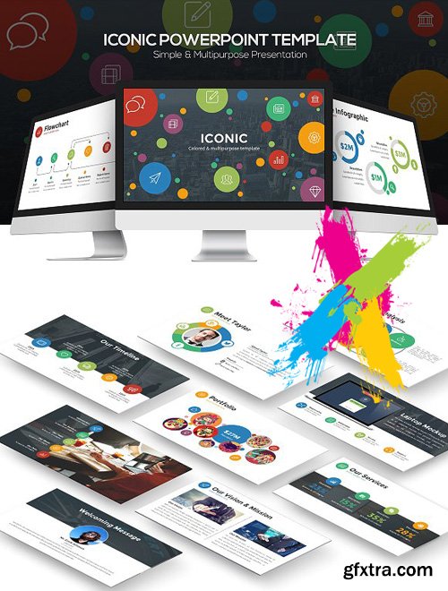 CM - Iconic Powerpoint Template 1491279