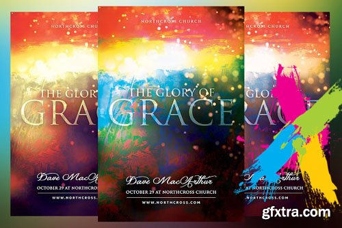 CM - The Glory of Grace Church Flyer 1489680
