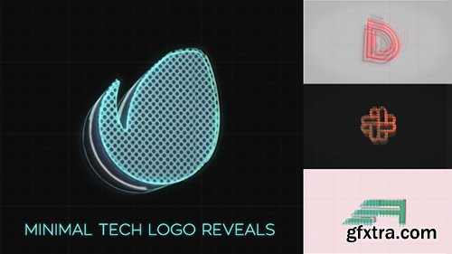 Videohive Minimal Tech Logo Reveals 19792269