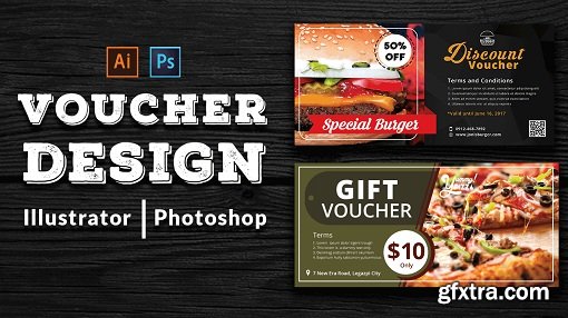 How to Design Voucher Cards in Photoshop and Illustrator