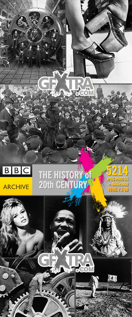 BBC Archive - The History of 20th Century, 5214xJPG, 7.5GB MUST HAVE!