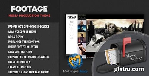 ThemeForest - Footage v1.2 - A Photo & Video Production Theme - 759170