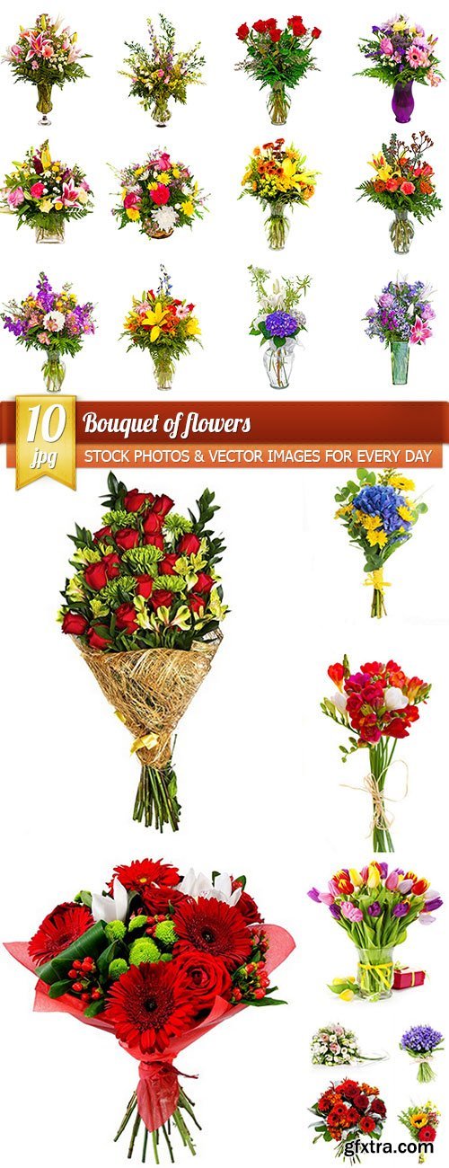 Bouquet of flowers, 10 x UHQ JPEG