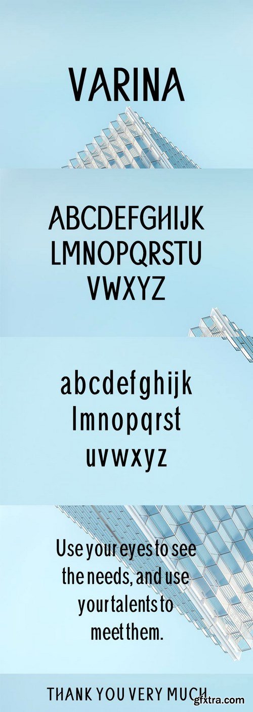 Varina Sans Serif Font