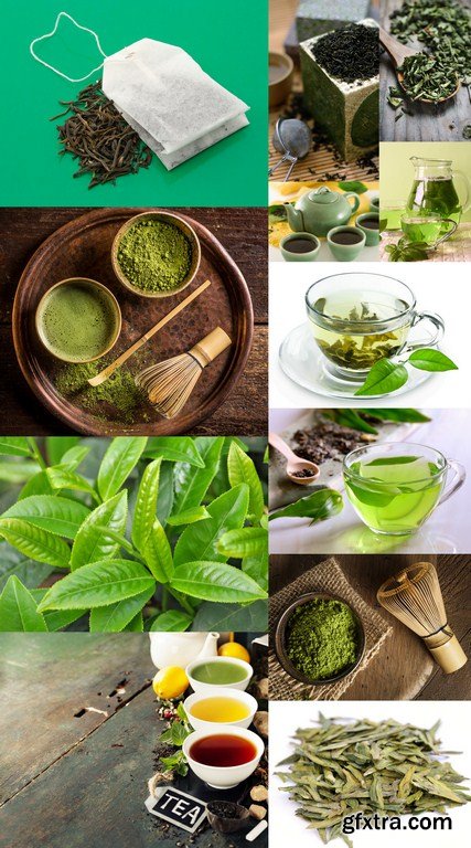 Green Tea - 12 x JPEGs