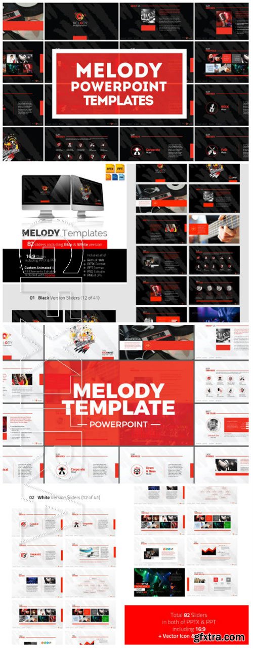 Melody Professional Multimedia Template