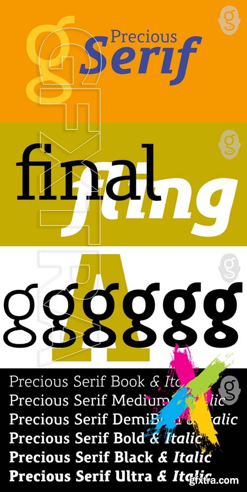 Precious Serif font family
