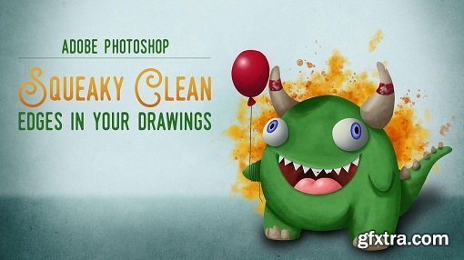 Adobe Photoshop: Squeaky Clean Edges in Your Drawings (Updated)