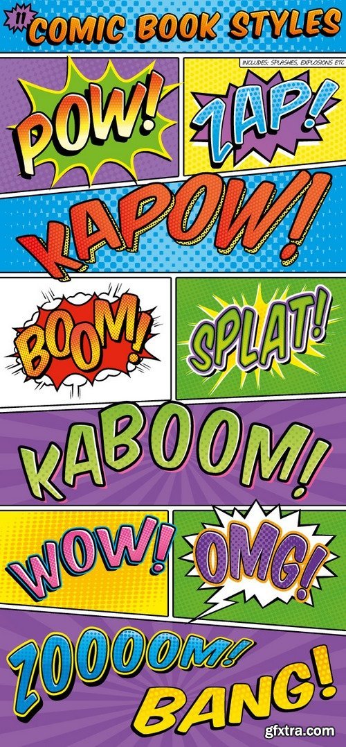 Graphicriver - Comic Book Text Styles 10160791