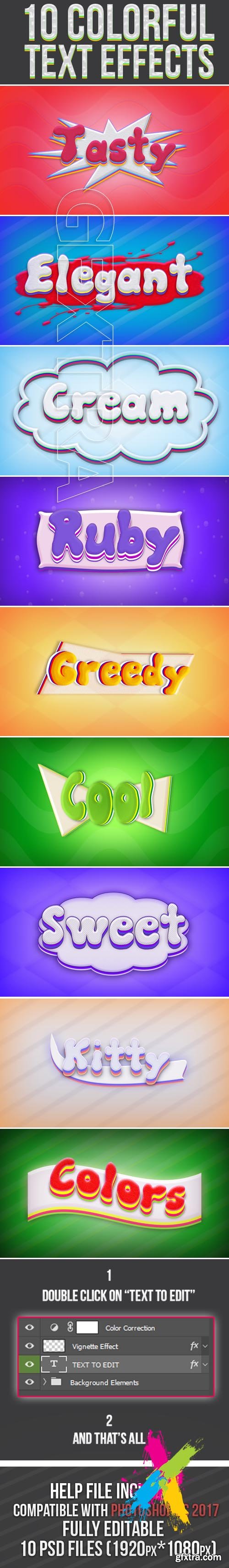GR - Colorful Text Effects 19958311