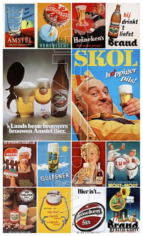 Advertisement Beer (vintage, retro)