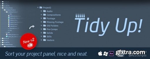 Aed Tidyup V1.0 for Adobe Afte Effects
