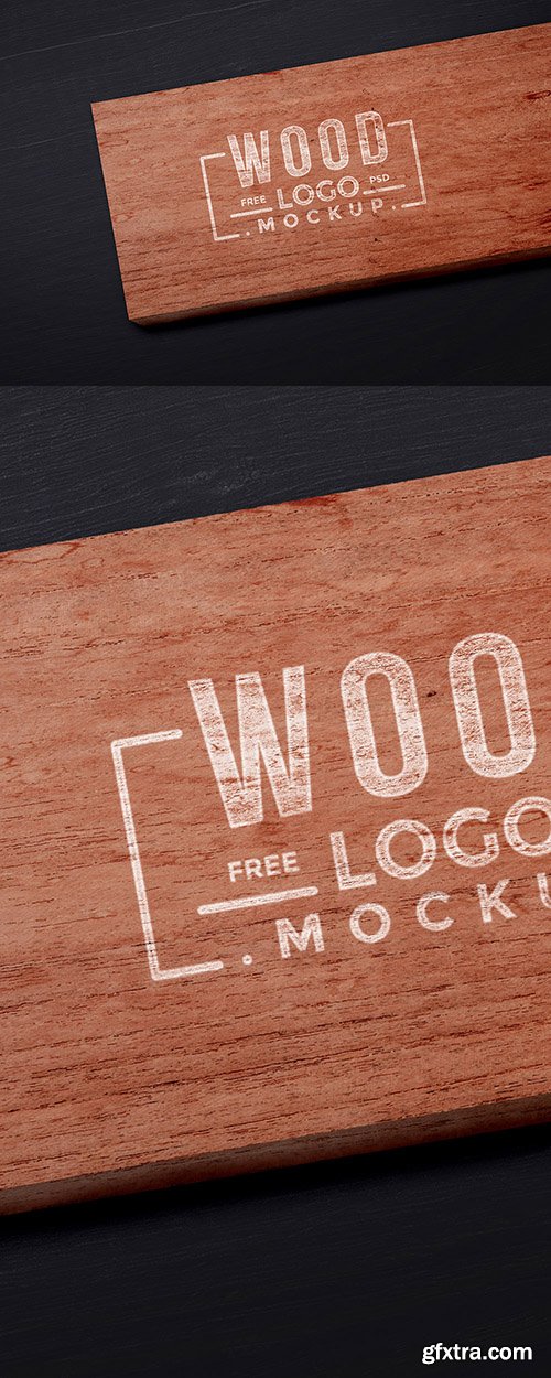 PSD Mock-Up - Wood Logo