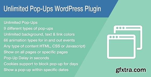CodeCanyon - Unlimited Pop-Ups WordPress Plugin v1.4.5 - 8575498
