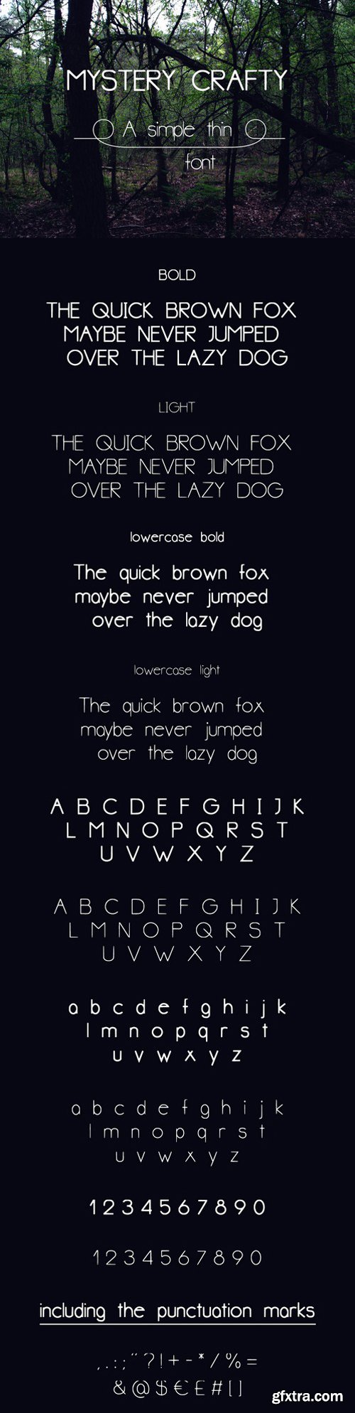 Mystery Crafty font
