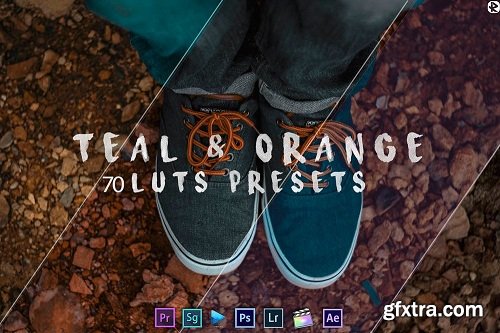 Teal And Orange - Standard Pack (RMN) - 70 Luts And Presets (Win/Mac)