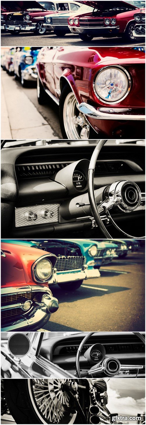 Cars retro 6X JPEG