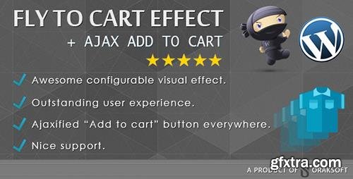 CodeCanyon - WooCommerce Fly to Cart Effect + Ajax add to cart v1.2 - 10058071