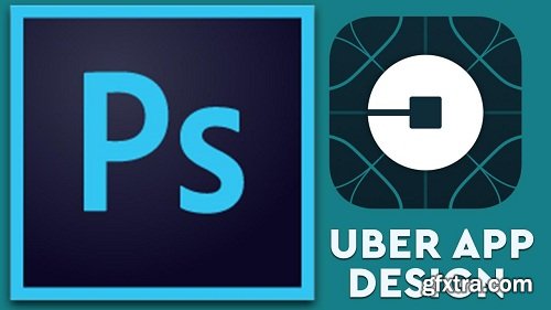 Uber App Design in Photoshop