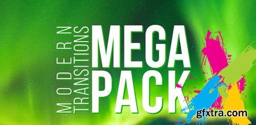 Modern Transitions Mega Pack - Premiere Pro Templates