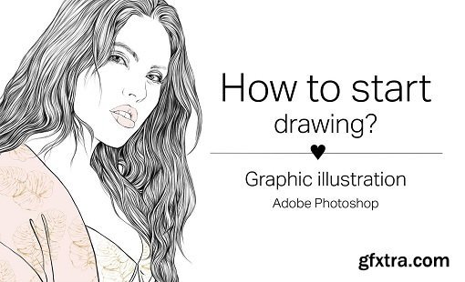 How to Start Drawing? Graphic illustration | Adobe Photoshop