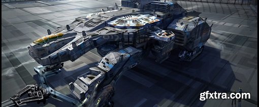 CG Masters Academy - Vehicle Design: Sci-Fi Ship