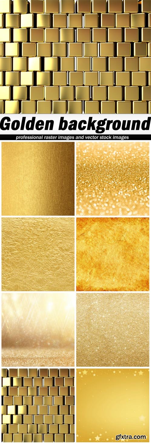 Golden background - 8 UHQ JPEG