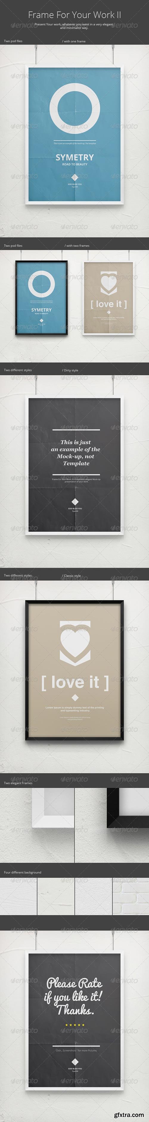 Graphicriver - Frame For Your Work 2 - Poster Mock-Up 2800509