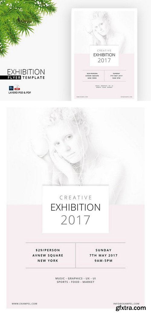 CM - Exhibition Flyer (Print Ready) 1480409