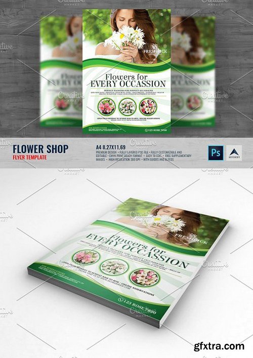 CM - Flower Shop Flyer 1493783