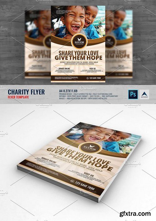 CM - Charity Flyer Template 1493732