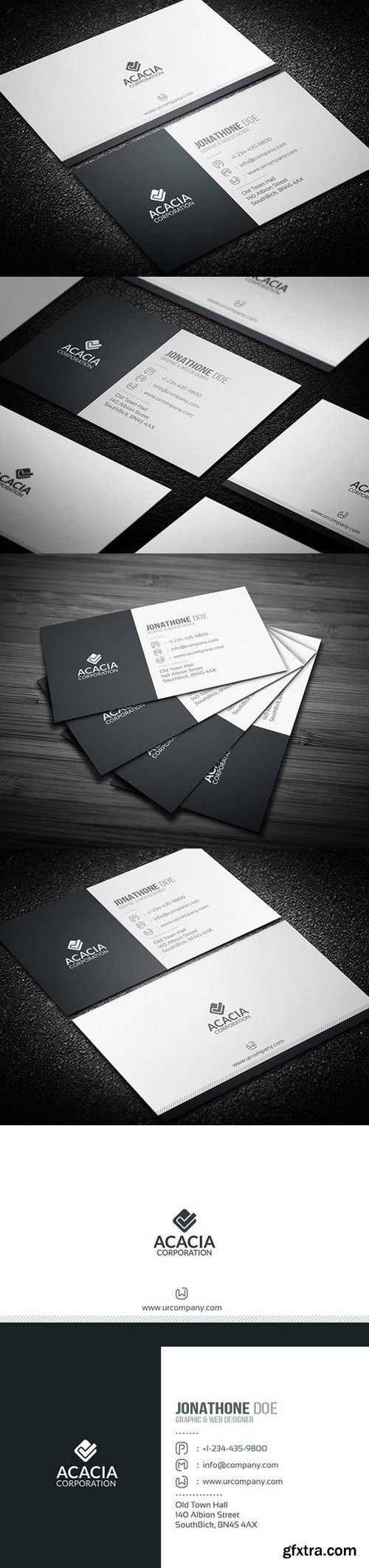 CM - Creative and Simple Business Card 887478