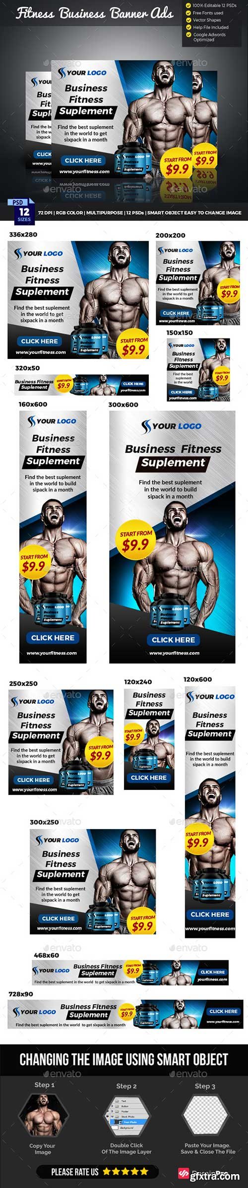 Graphicriver - Fitness Banner 17776185