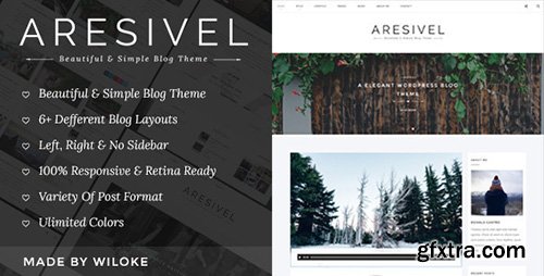 ThemeForest - Aresivel v1.3.7 - A Responsive WordPress Blog Theme - 12238065