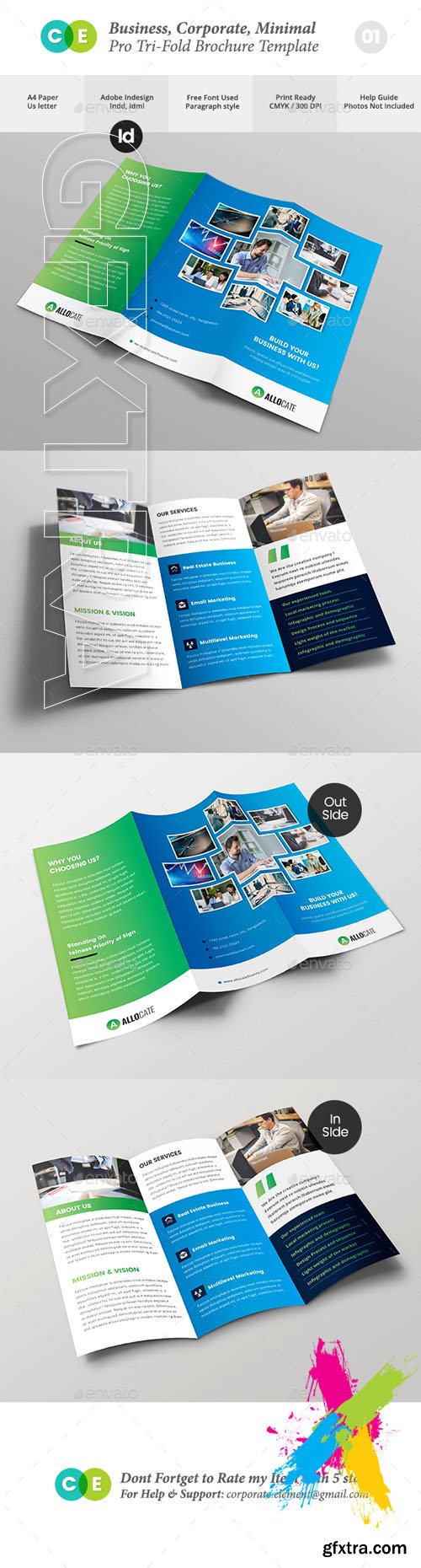 GR - Business Clean Corporate Pro Tri-Fold Brochure V01 20089081