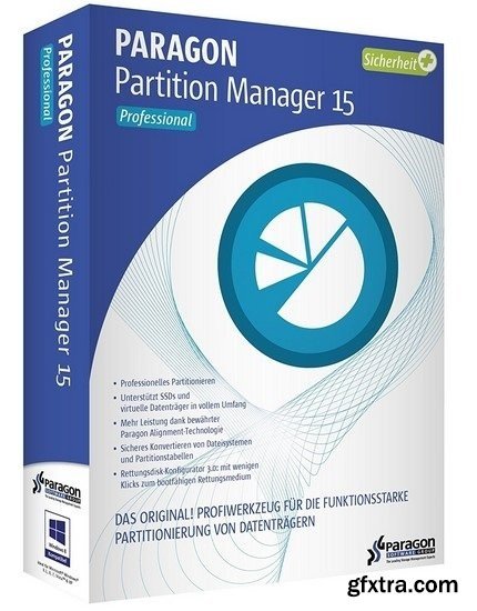 Paragon Partition Manager 15 Professional 10.1.25.779 (x64)
