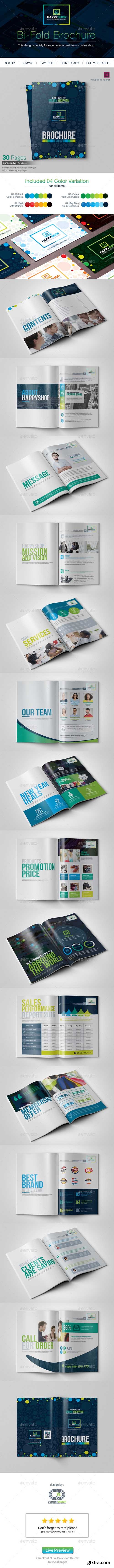GR - E-Commerce Promotional Bi-Fold Brochure 14464632