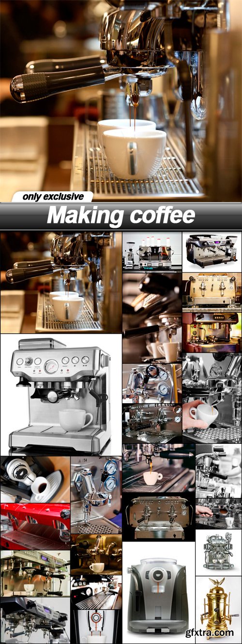 Making coffee - 25 UHQ JPEG