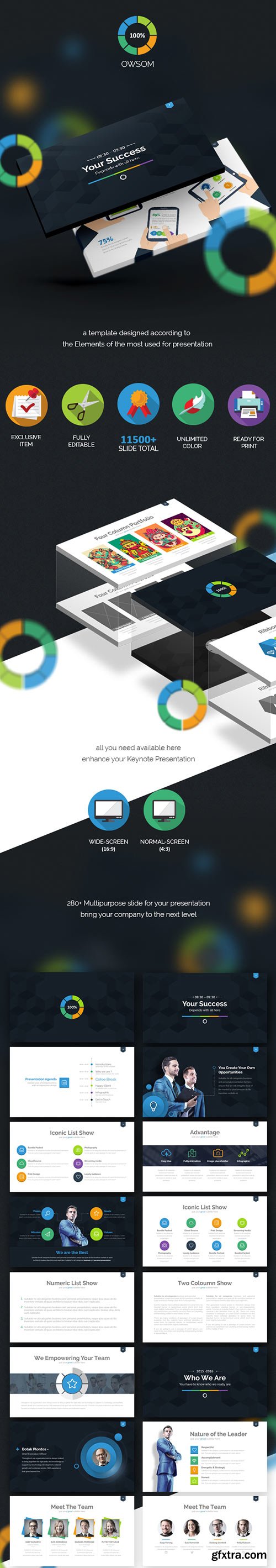 Graphicriver - Owsom - Enhance your Keynote presentation 16529700