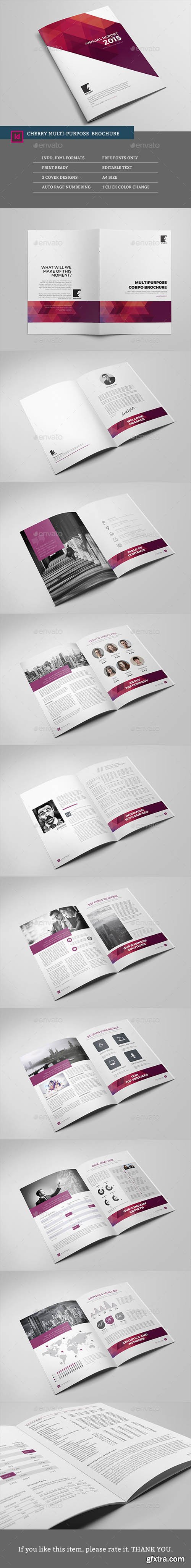 GR - Cherry Multipurpose Brochure Template 13865069
