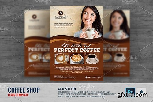 CM - Coffee Shop Flyer 1493855