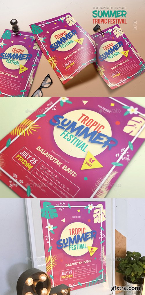 GR - Summer Tropic Festival Flyer 20147209