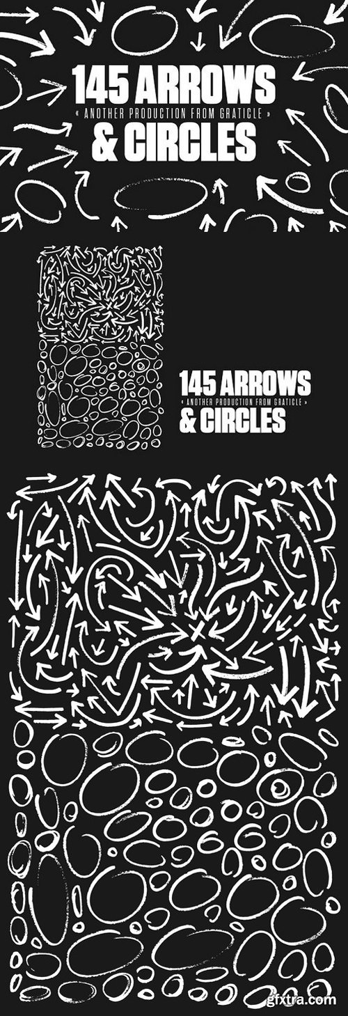 CM - 145 Arrows & Circles (Vector) 1412805
