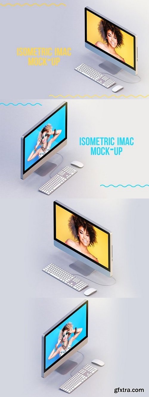 CM - Imac Isometric Mock-up 1285797