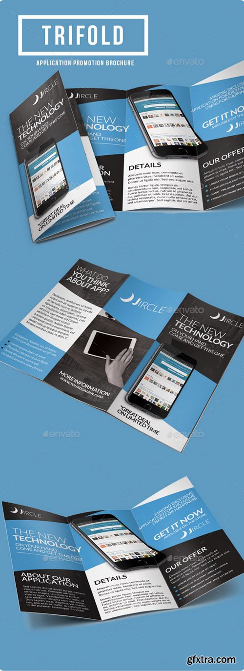 GR - App Promotion Trifold Brochure 9258240