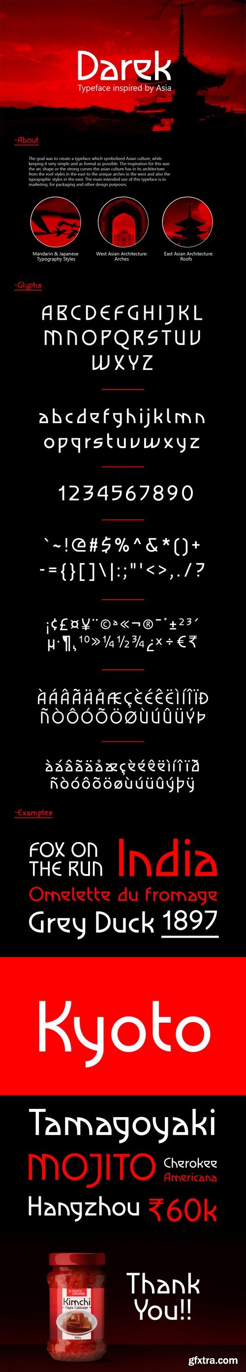 Darek Typeface