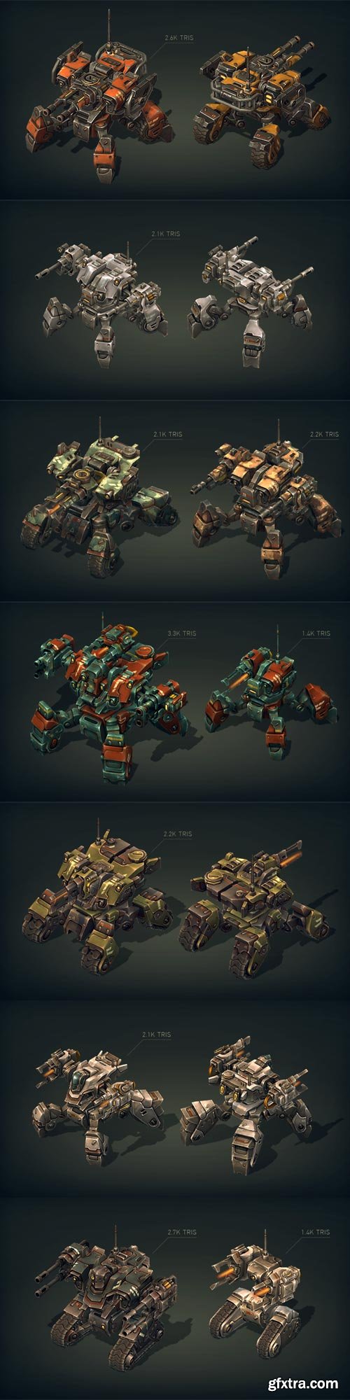 Cube Brush - Mech Constructor: Spiders and Tanks